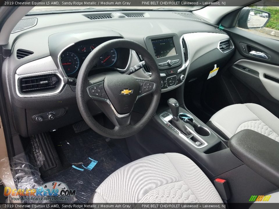 2019 Chevrolet Equinox LS AWD Sandy Ridge Metallic / Medium Ash Gray Photo #7