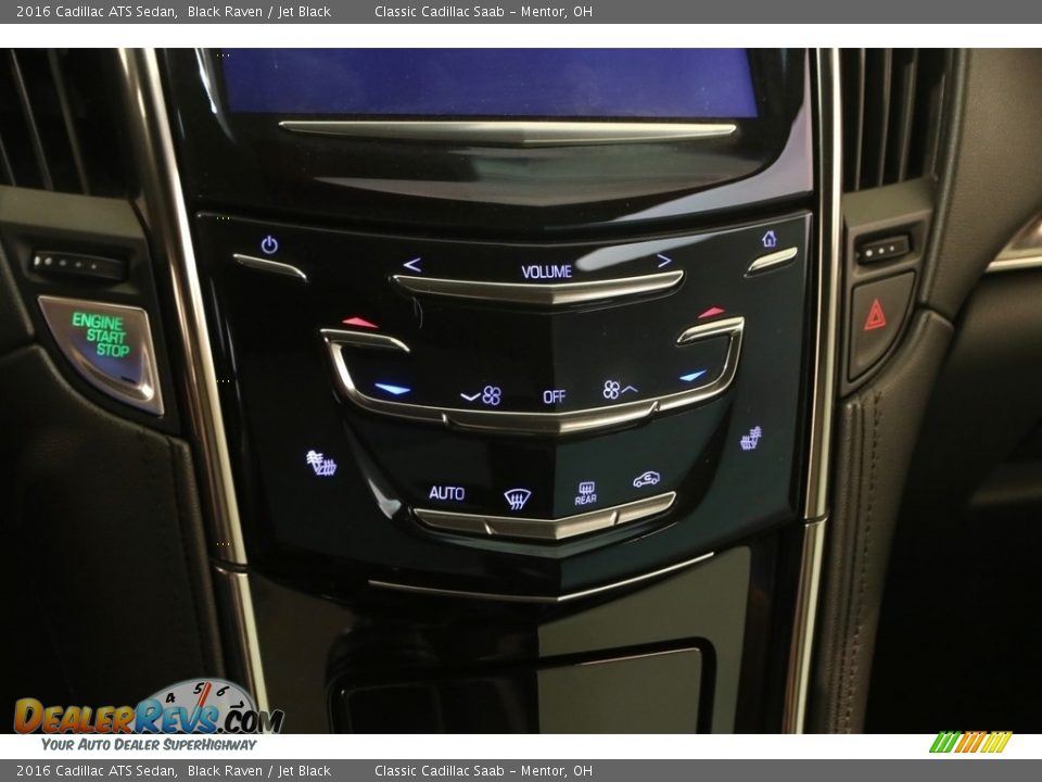 2016 Cadillac ATS Sedan Black Raven / Jet Black Photo #12