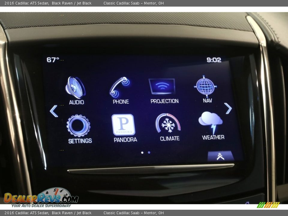 2016 Cadillac ATS Sedan Black Raven / Jet Black Photo #13