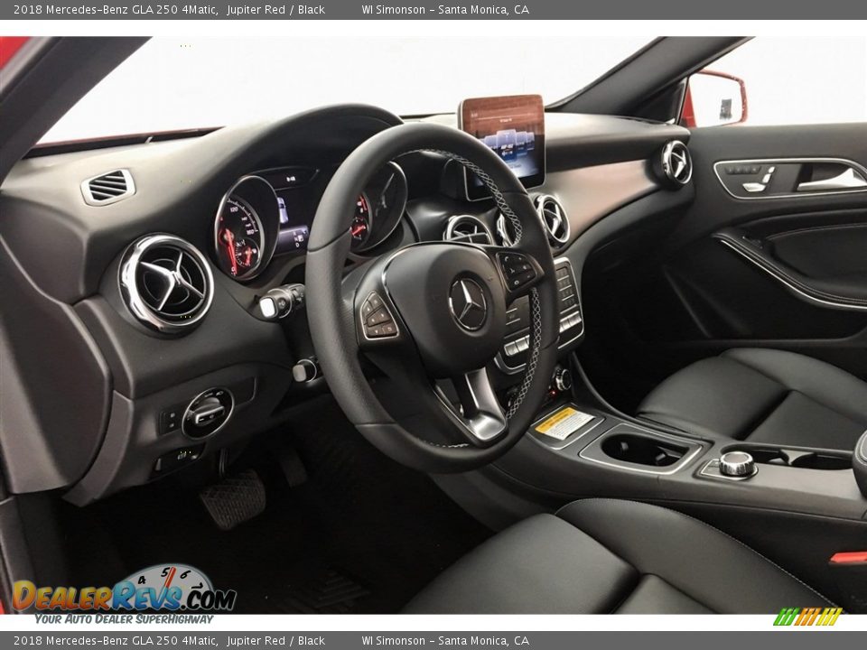 2018 Mercedes-Benz GLA 250 4Matic Jupiter Red / Black Photo #5