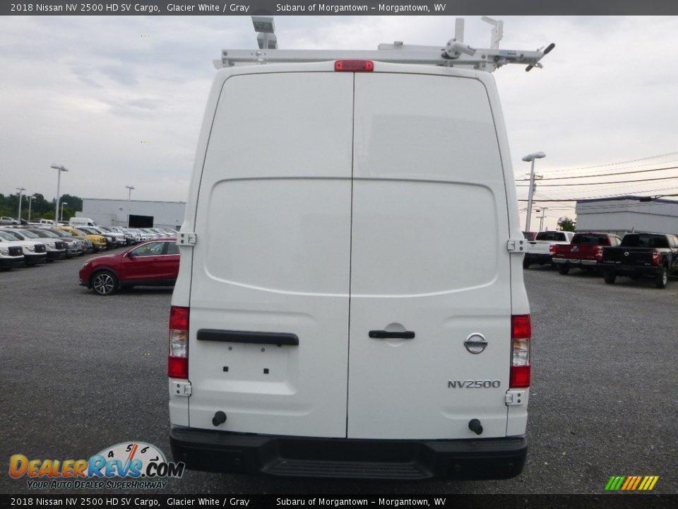 2018 Nissan NV 2500 HD SV Cargo Glacier White / Gray Photo #5