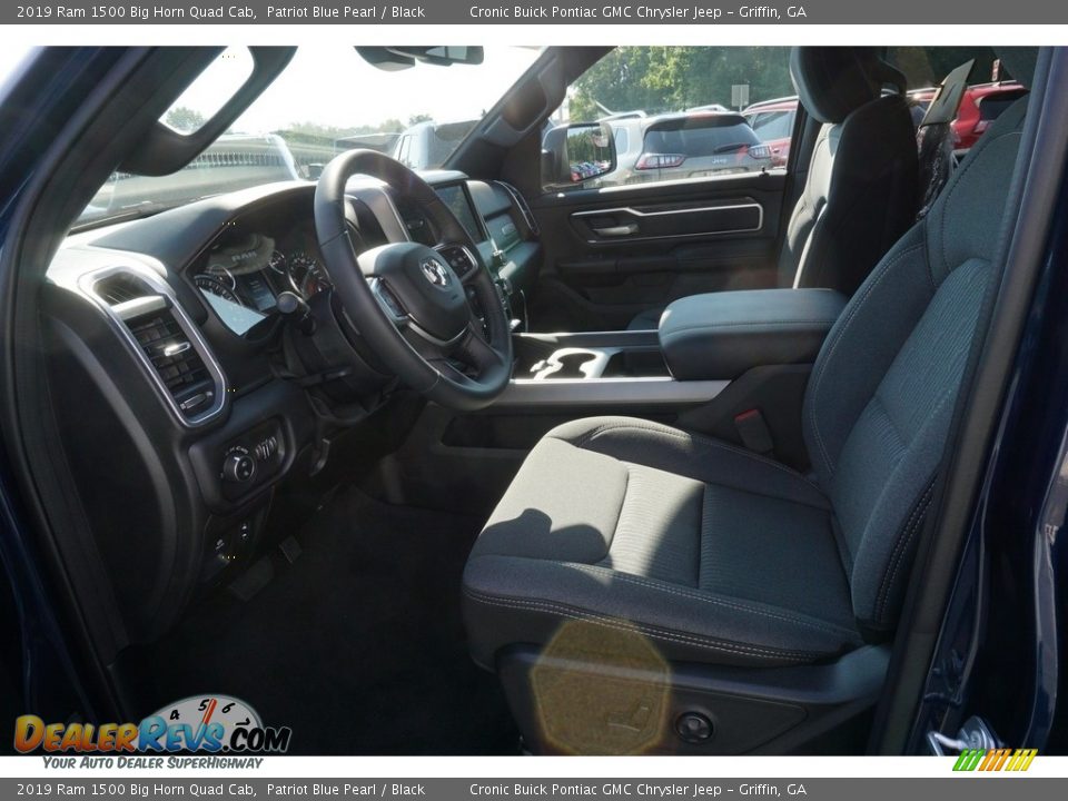 2019 Ram 1500 Big Horn Quad Cab Patriot Blue Pearl / Black Photo #4