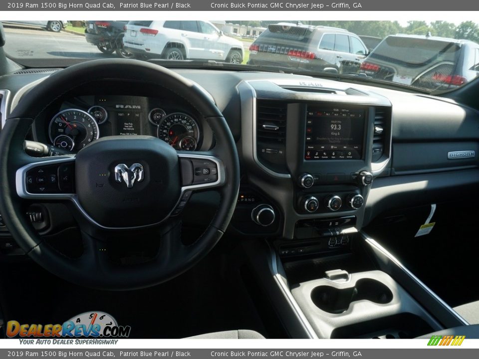 2019 Ram 1500 Big Horn Quad Cab Patriot Blue Pearl / Black Photo #5