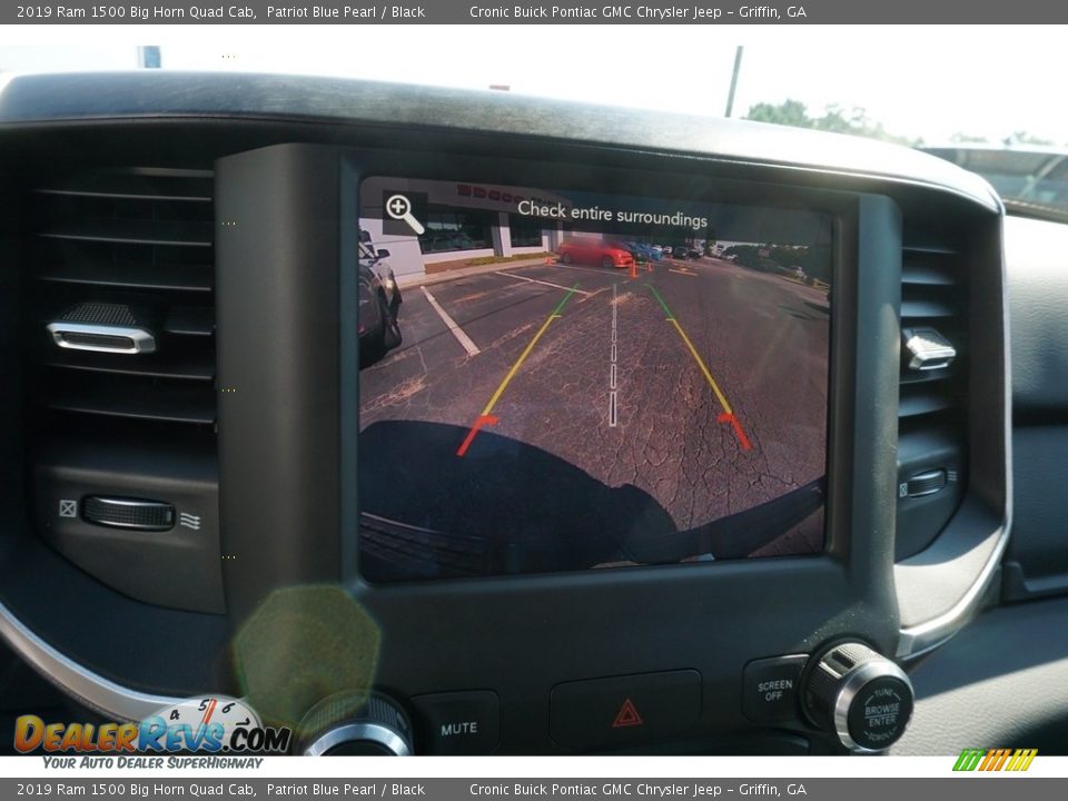 2019 Ram 1500 Big Horn Quad Cab Patriot Blue Pearl / Black Photo #6