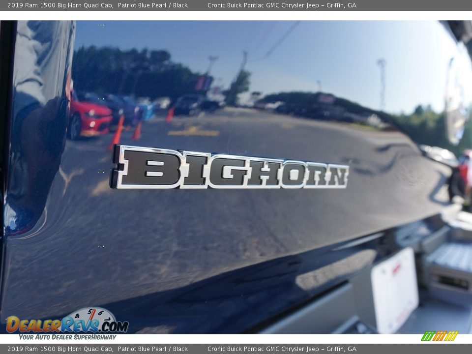2019 Ram 1500 Big Horn Quad Cab Patriot Blue Pearl / Black Photo #13