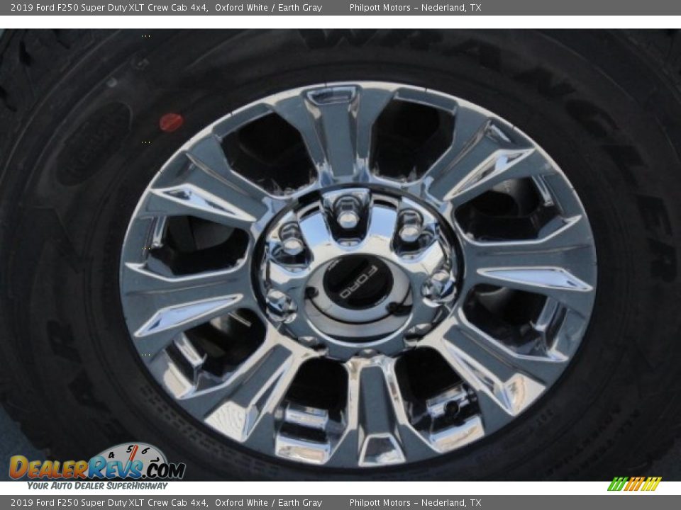 2019 Ford F250 Super Duty XLT Crew Cab 4x4 Oxford White / Earth Gray Photo #5