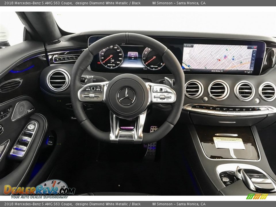 Dashboard of 2018 Mercedes-Benz S AMG S63 Coupe Photo #4