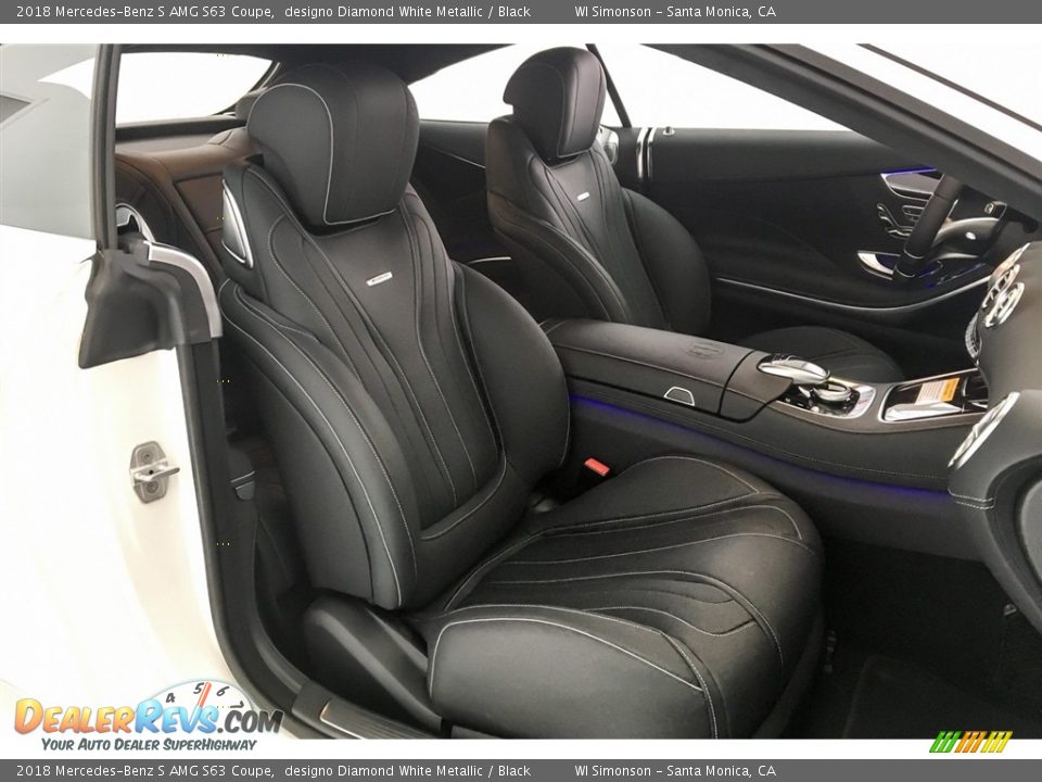 Front Seat of 2018 Mercedes-Benz S AMG S63 Coupe Photo #6