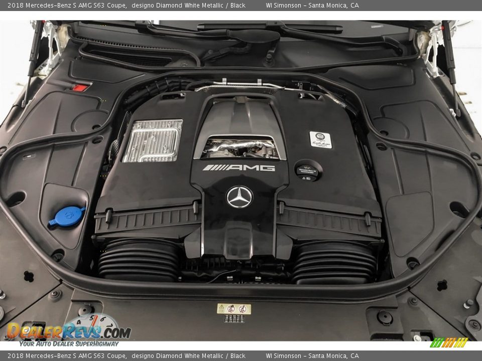 2018 Mercedes-Benz S AMG S63 Coupe 4.0 Liter biturbo DOHC 32-Valve VVT V8 Engine Photo #9