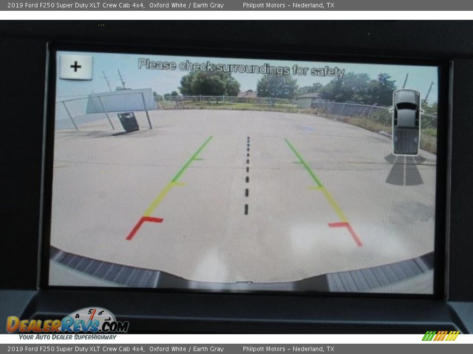 2019 Ford F250 Super Duty XLT Crew Cab 4x4 Oxford White / Earth Gray Photo #15