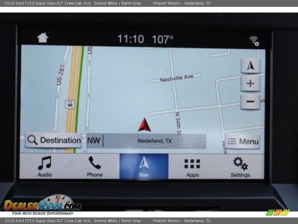 2019 Ford F250 Super Duty XLT Crew Cab 4x4 Oxford White / Earth Gray Photo #16