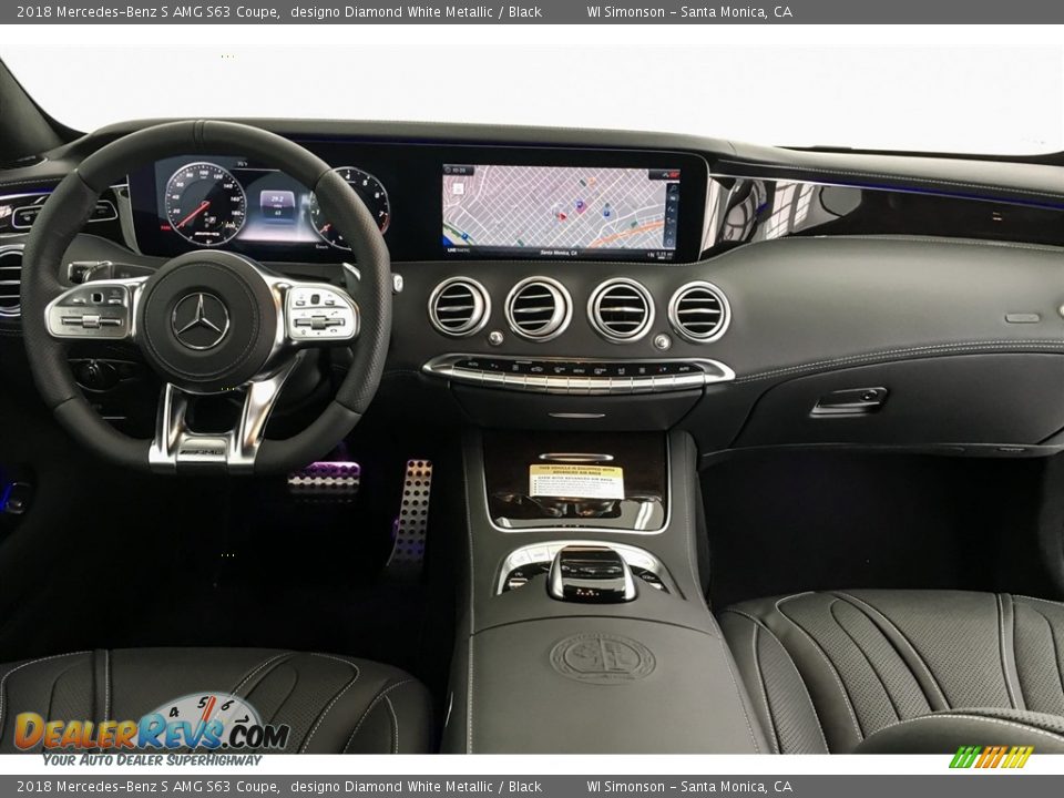 Dashboard of 2018 Mercedes-Benz S AMG S63 Coupe Photo #18