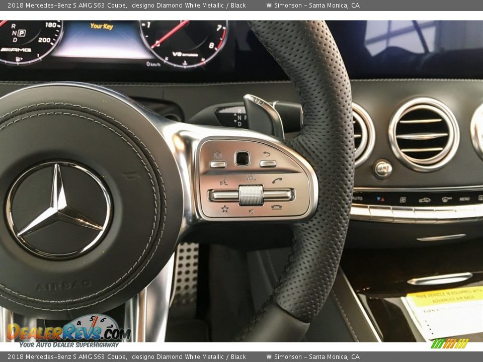 Controls of 2018 Mercedes-Benz S AMG S63 Coupe Photo #20