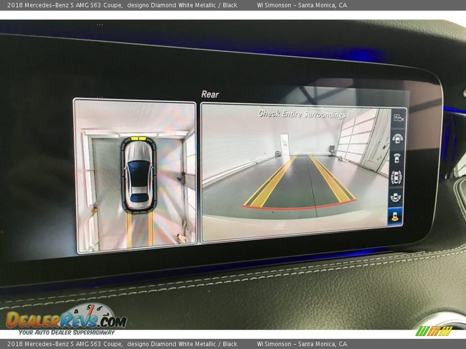 2018 Mercedes-Benz S AMG S63 Coupe designo Diamond White Metallic / Black Photo #22