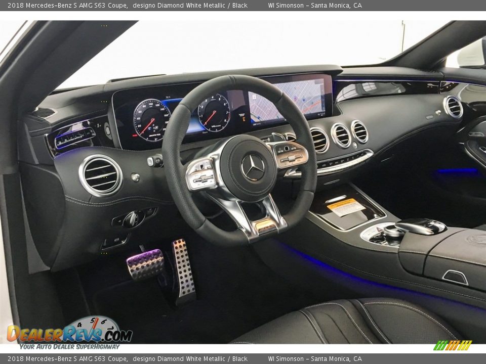Dashboard of 2018 Mercedes-Benz S AMG S63 Coupe Photo #23
