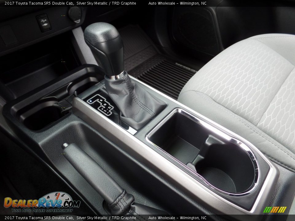 2017 Toyota Tacoma SR5 Double Cab Silver Sky Metallic / TRD Graphite Photo #19