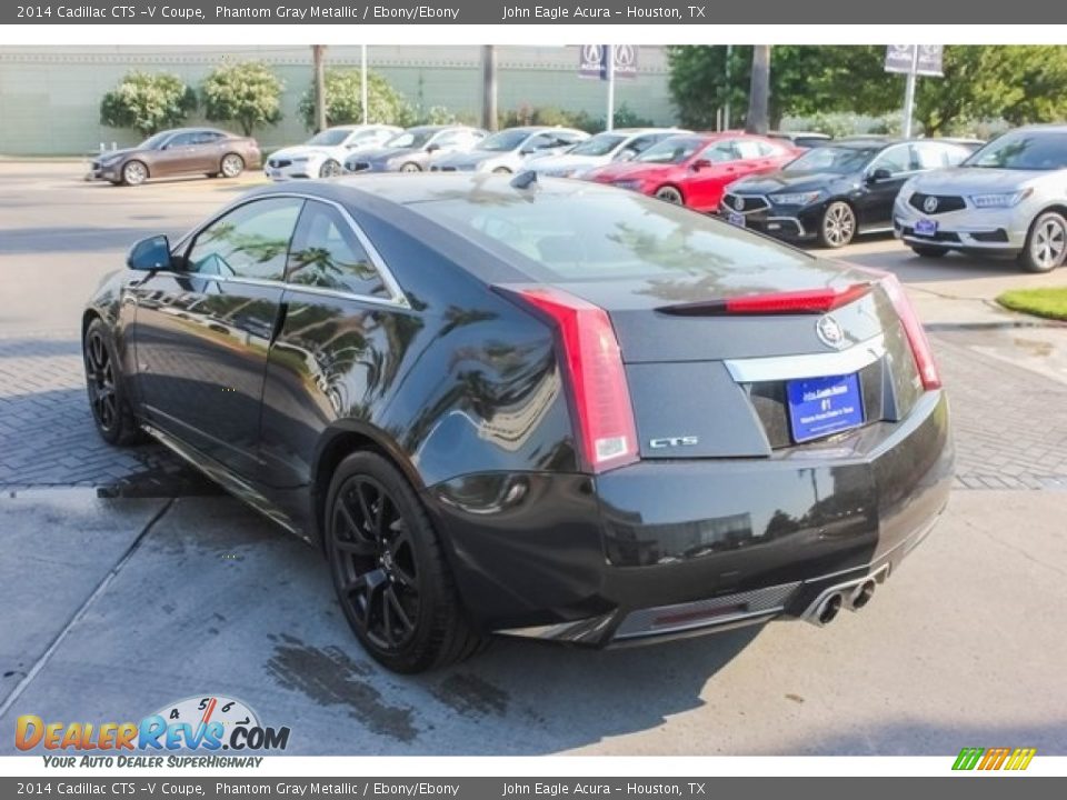 2014 Cadillac CTS -V Coupe Phantom Gray Metallic / Ebony/Ebony Photo #5