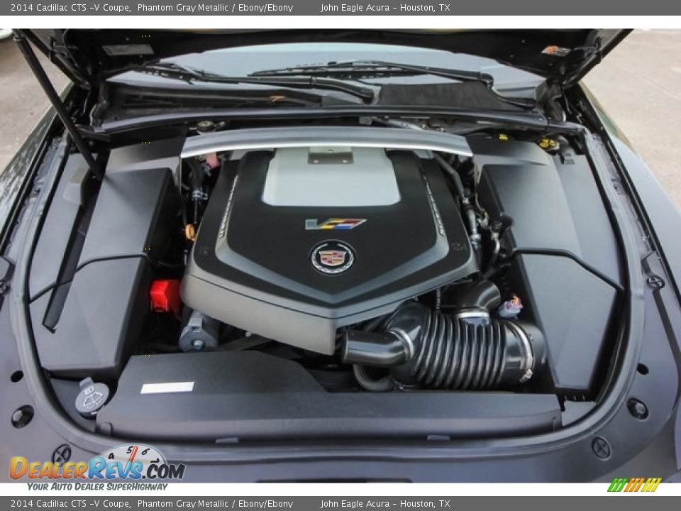 2014 Cadillac CTS -V Coupe 6.2 Liter Supercharged OHV 16-Valve V8 Engine Photo #25