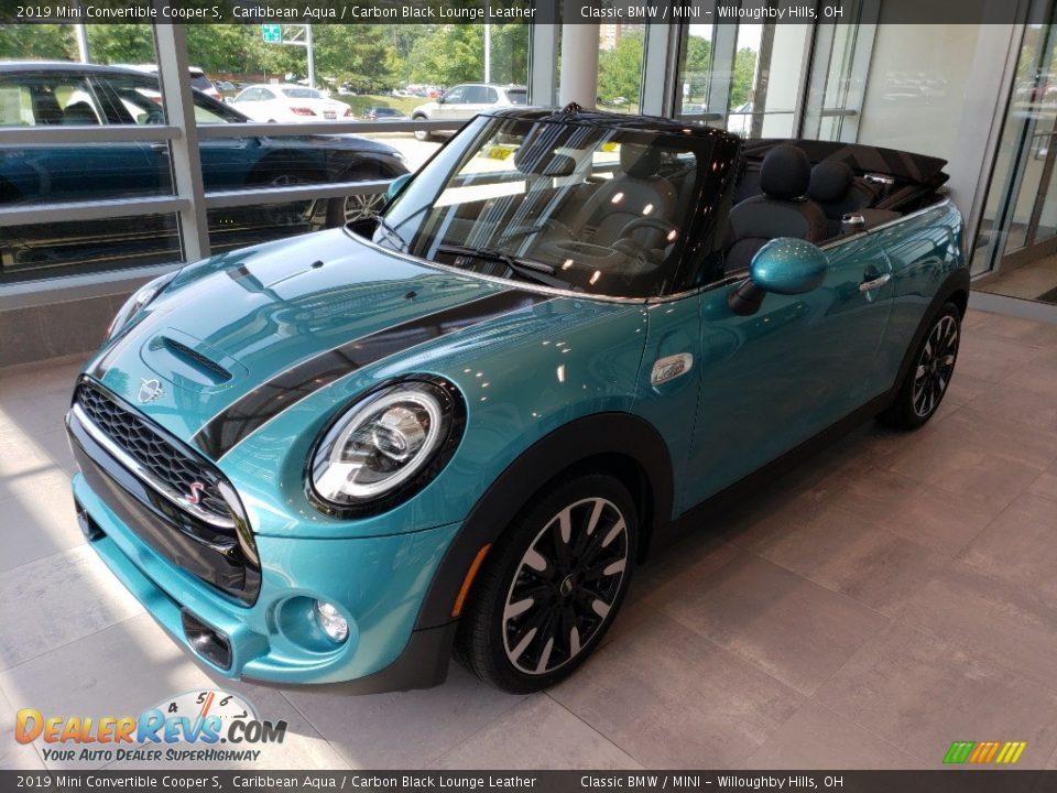 Front 3/4 View of 2019 Mini Convertible Cooper S Photo #3
