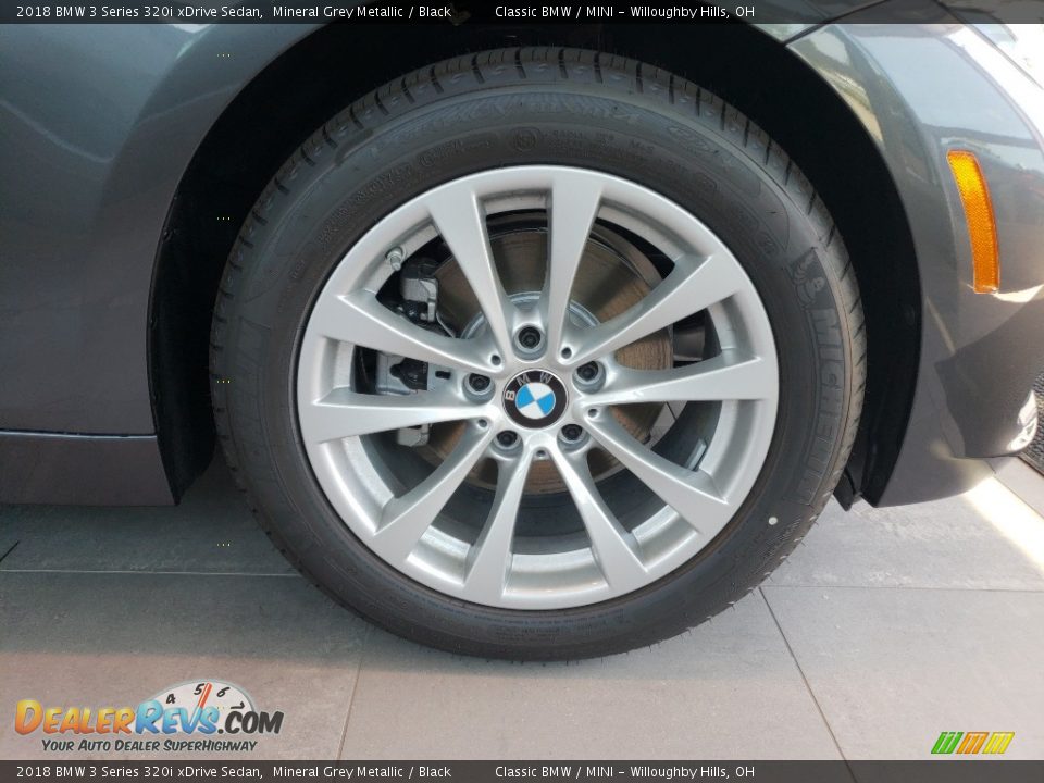 2018 BMW 3 Series 320i xDrive Sedan Mineral Grey Metallic / Black Photo #6
