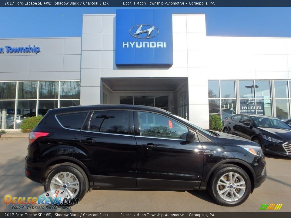 2017 Ford Escape SE 4WD Shadow Black / Charcoal Black Photo #1