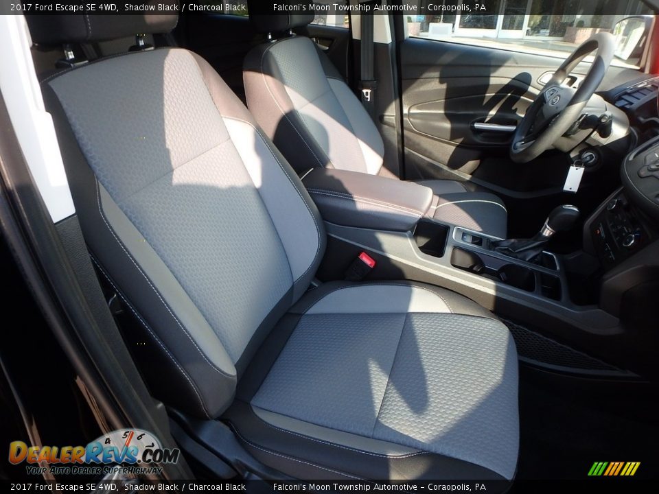 2017 Ford Escape SE 4WD Shadow Black / Charcoal Black Photo #11