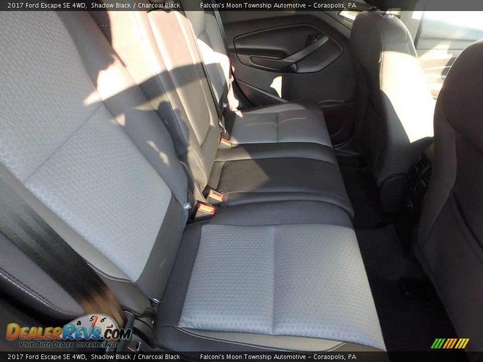 2017 Ford Escape SE 4WD Shadow Black / Charcoal Black Photo #14