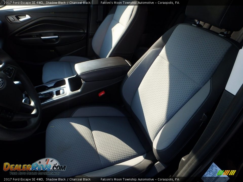 2017 Ford Escape SE 4WD Shadow Black / Charcoal Black Photo #15
