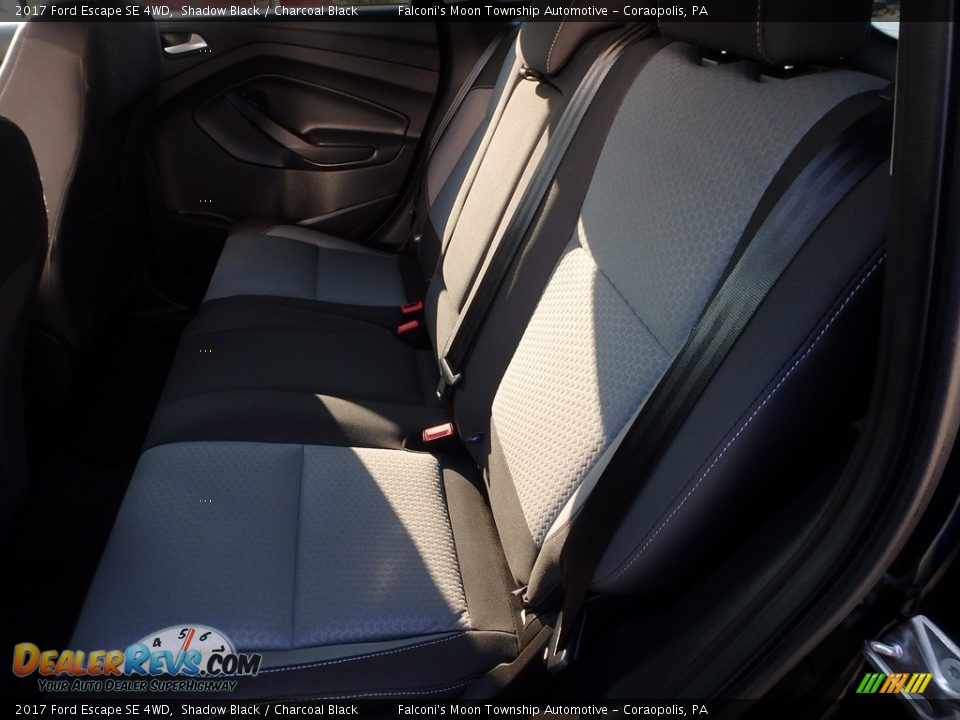 2017 Ford Escape SE 4WD Shadow Black / Charcoal Black Photo #16