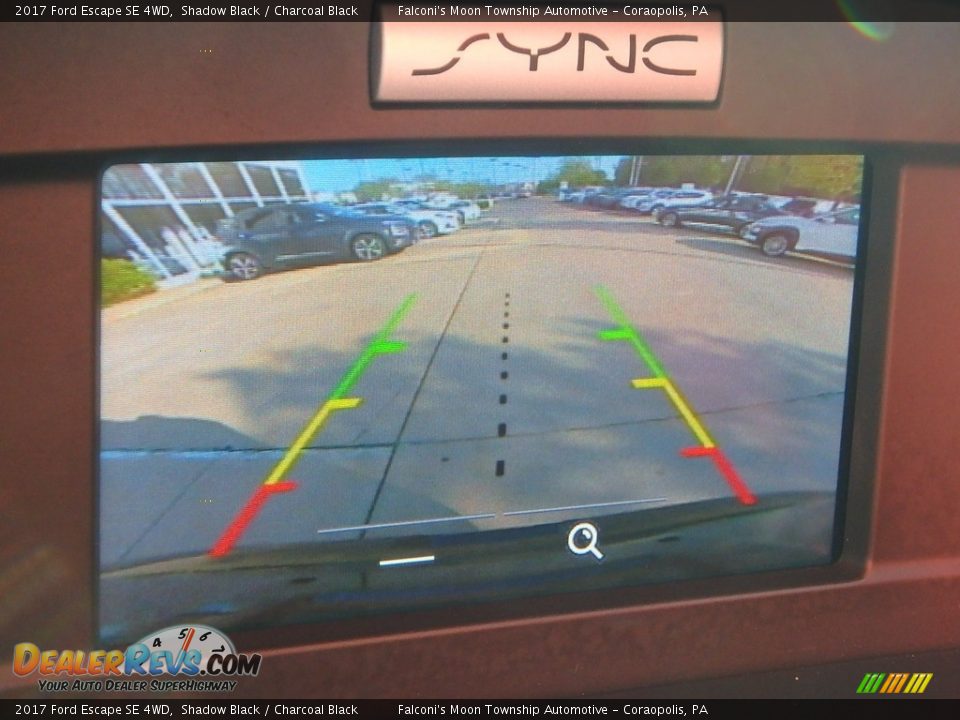 2017 Ford Escape SE 4WD Shadow Black / Charcoal Black Photo #25