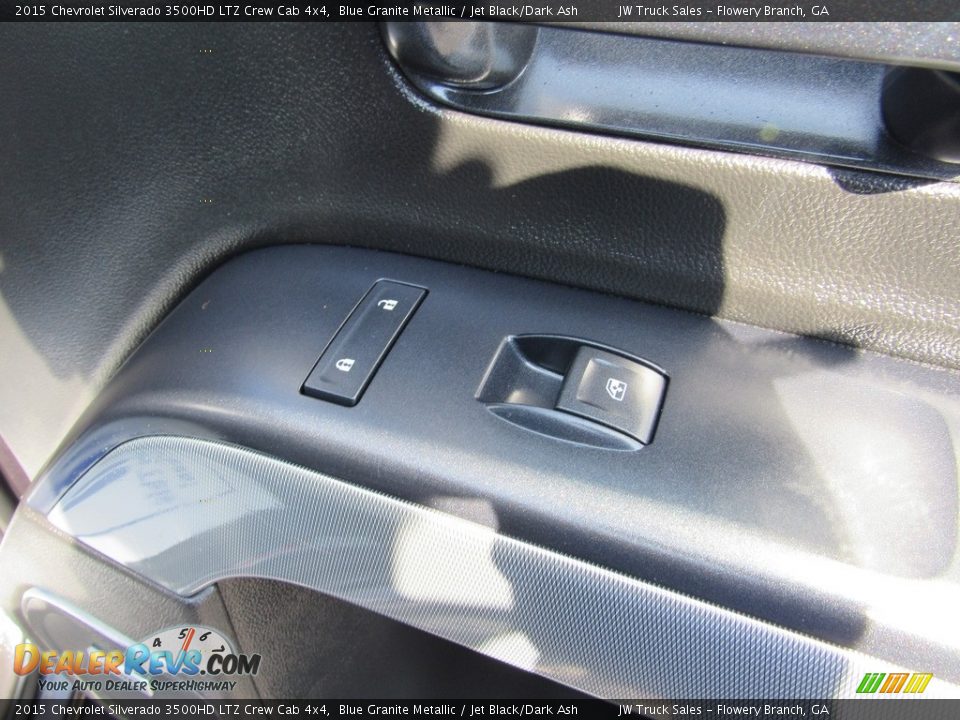 2015 Chevrolet Silverado 3500HD LTZ Crew Cab 4x4 Blue Granite Metallic / Jet Black/Dark Ash Photo #10