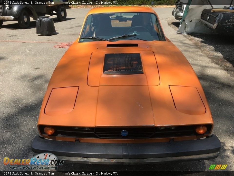 1973 Saab Sonett III Orange / Tan Photo #2