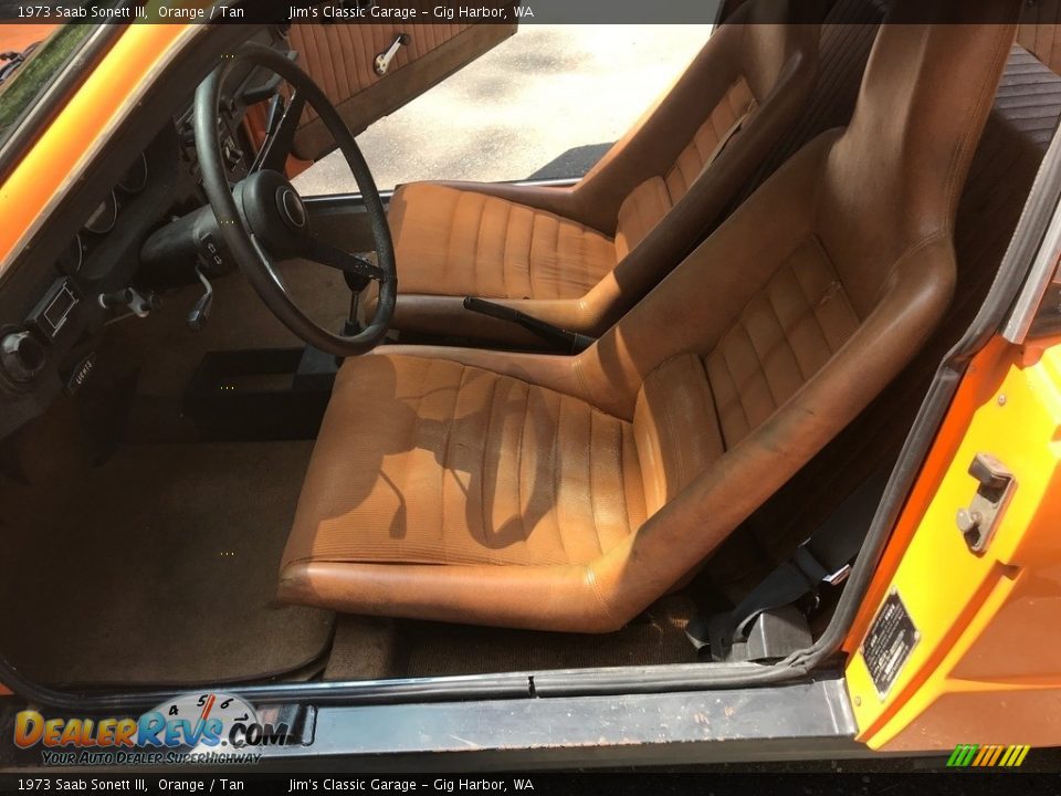 Tan Interior - 1973 Saab Sonett III Photo #11