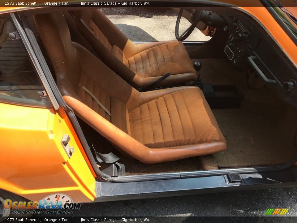 Front Seat of 1973 Saab Sonett III Photo #15