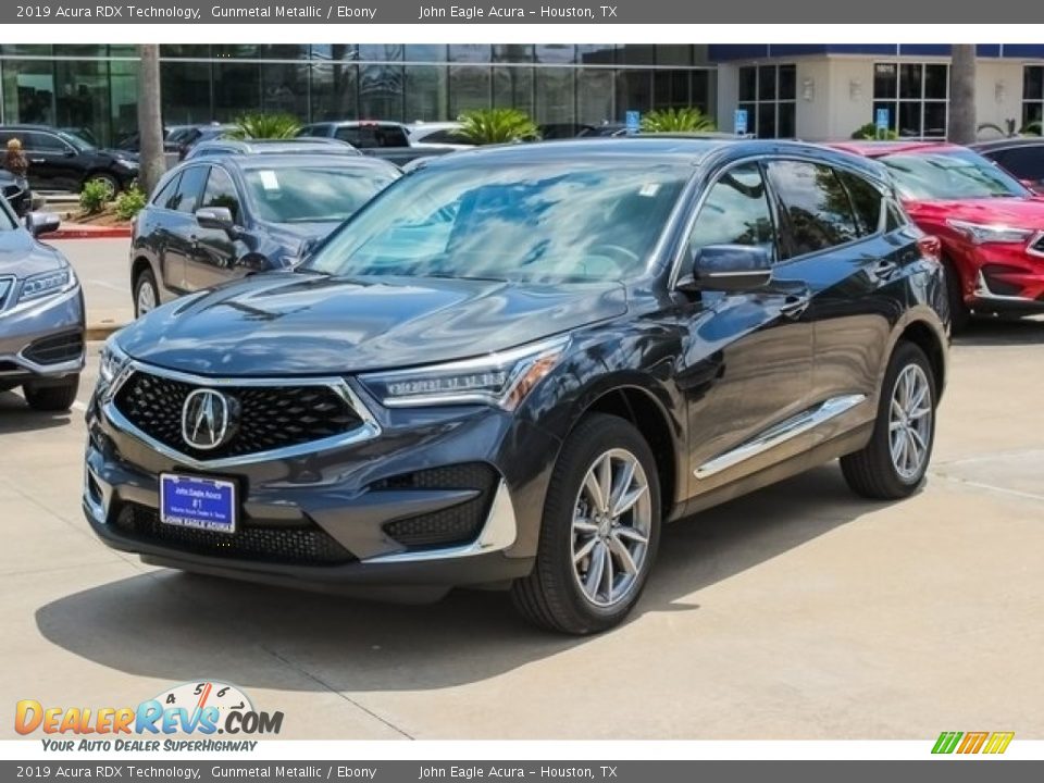 2019 Acura RDX Technology Gunmetal Metallic / Ebony Photo #3
