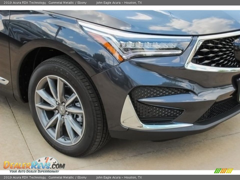 2019 Acura RDX Technology Gunmetal Metallic / Ebony Photo #10