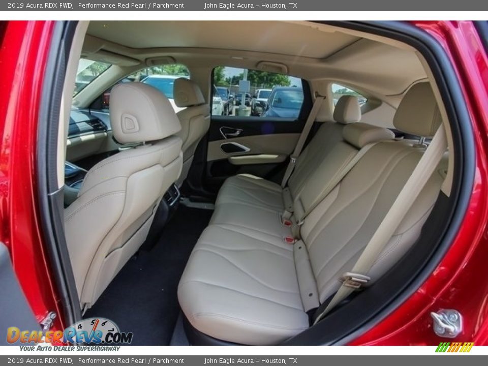 Rear Seat of 2019 Acura RDX FWD Photo #22