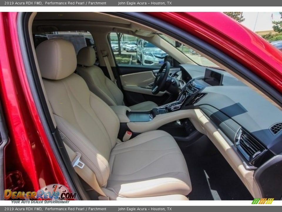 2019 Acura RDX FWD Performance Red Pearl / Parchment Photo #28
