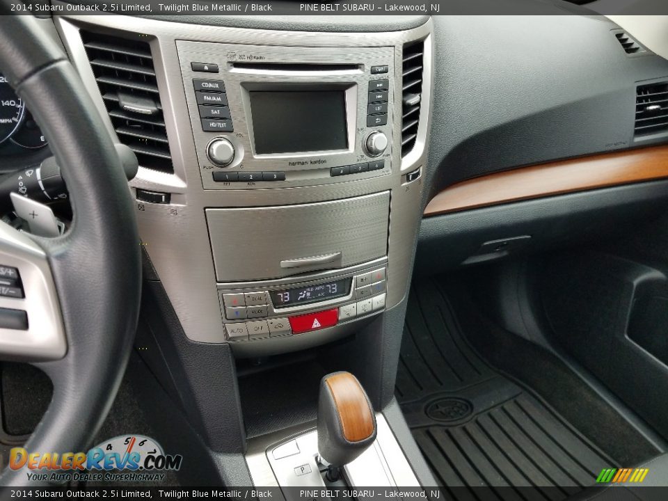 2014 Subaru Outback 2.5i Limited Twilight Blue Metallic / Black Photo #4