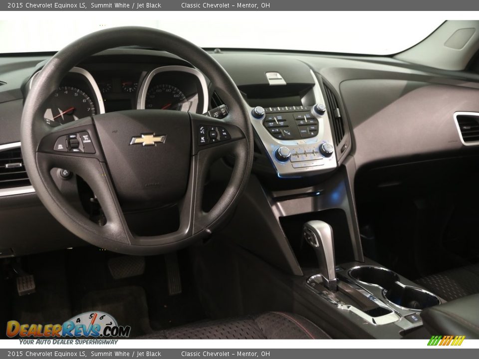 2015 Chevrolet Equinox LS Summit White / Jet Black Photo #6