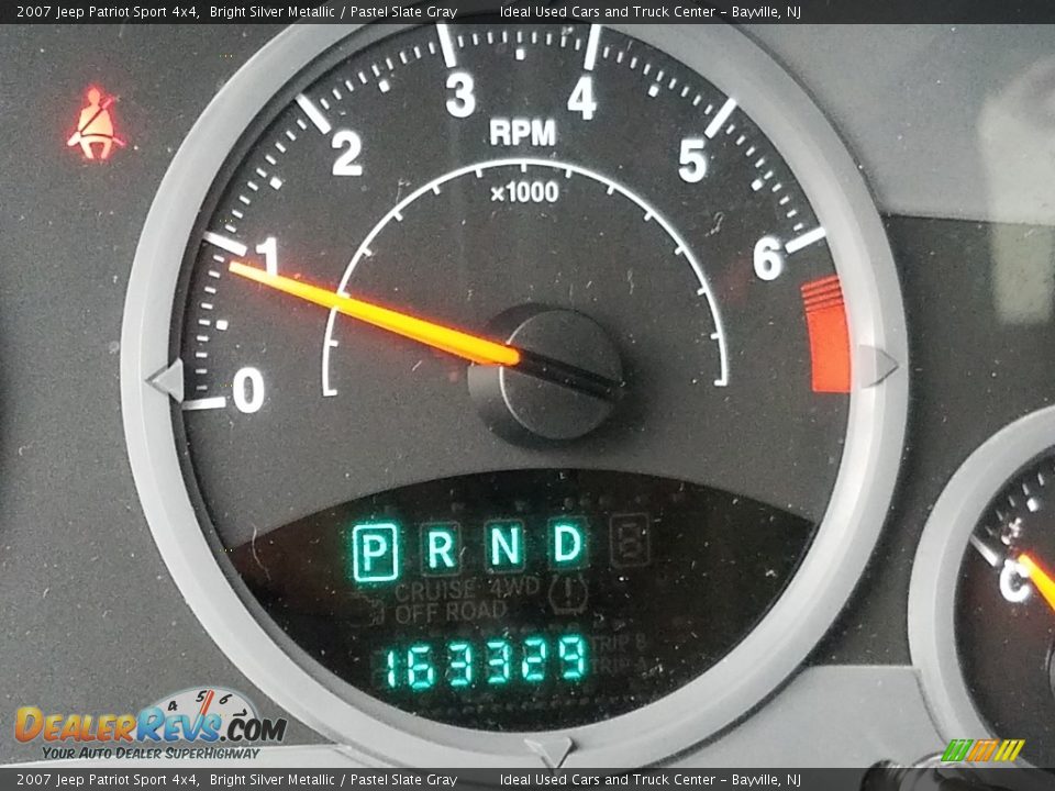 2007 Jeep Patriot Sport 4x4 Bright Silver Metallic / Pastel Slate Gray Photo #14