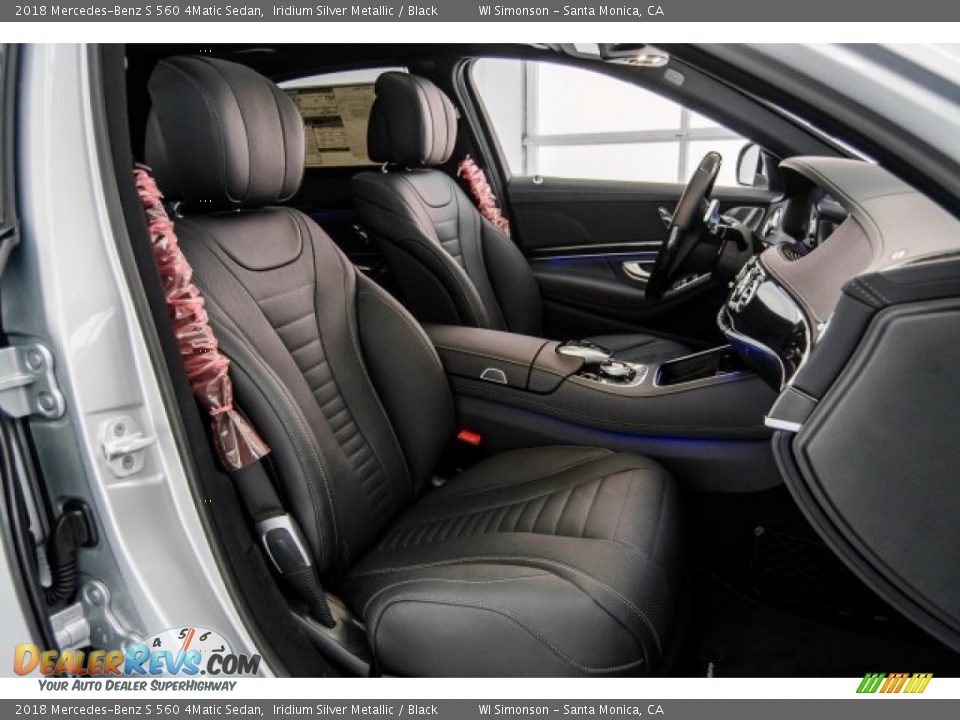 Front Seat of 2018 Mercedes-Benz S 560 4Matic Sedan Photo #2