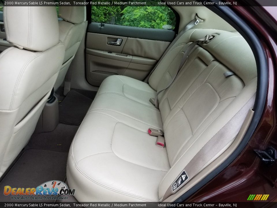 2000 Mercury Sable LS Premium Sedan Toreador Red Metallic / Medium Parchment Photo #20