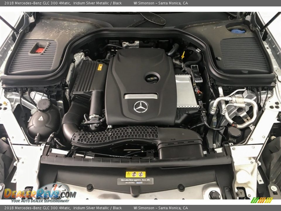 2018 Mercedes-Benz GLC 300 4Matic 2.0 Liter Turbocharged DOHC 16-Valve VVT 4 Cylinder Engine Photo #8