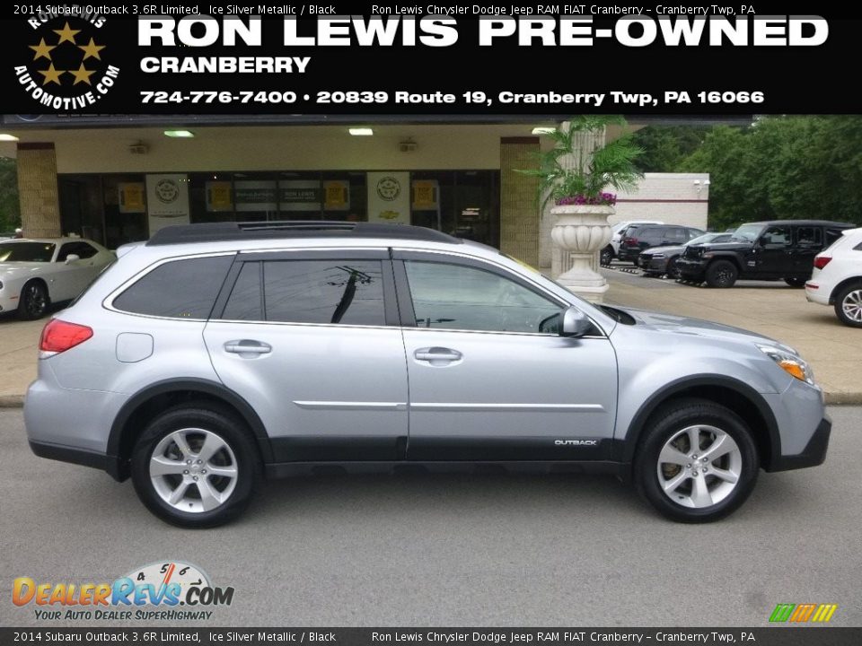 2014 Subaru Outback 3.6R Limited Ice Silver Metallic / Black Photo #1