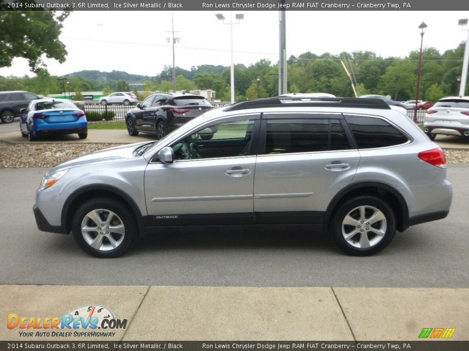 2014 Subaru Outback 3.6R Limited Ice Silver Metallic / Black Photo #6