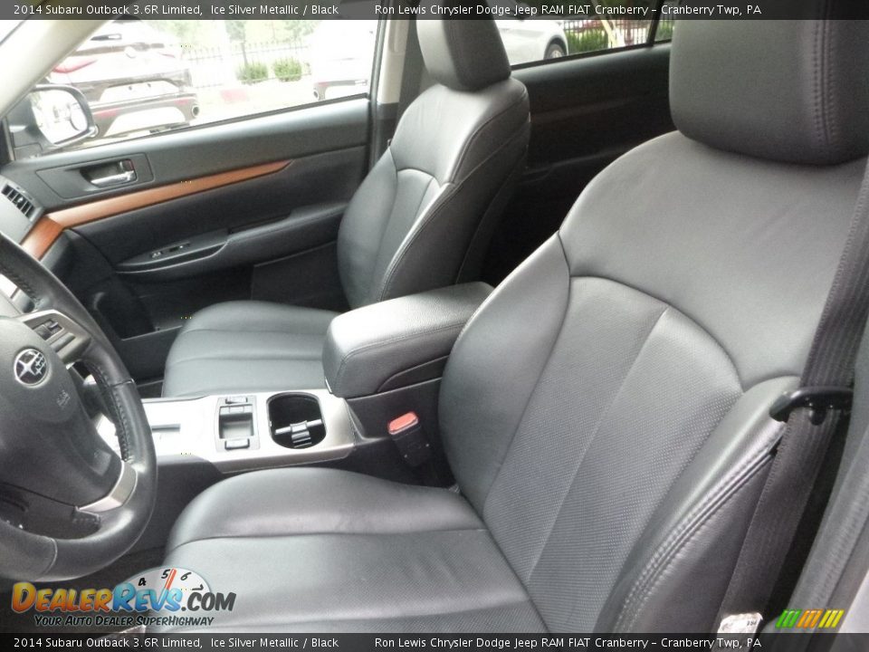 2014 Subaru Outback 3.6R Limited Ice Silver Metallic / Black Photo #14