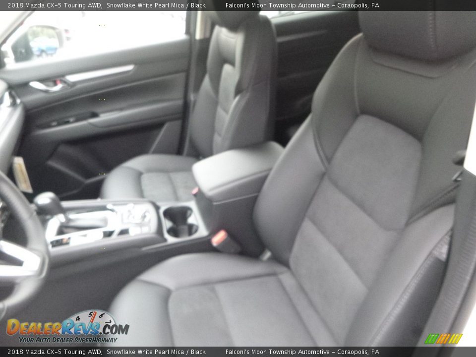2018 Mazda CX-5 Touring AWD Snowflake White Pearl Mica / Black Photo #11