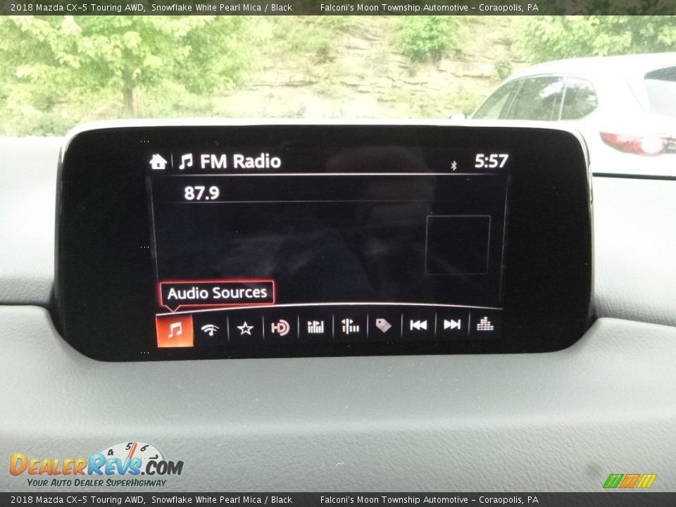 2018 Mazda CX-5 Touring AWD Snowflake White Pearl Mica / Black Photo #13