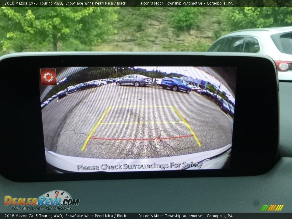 2018 Mazda CX-5 Touring AWD Snowflake White Pearl Mica / Black Photo #14